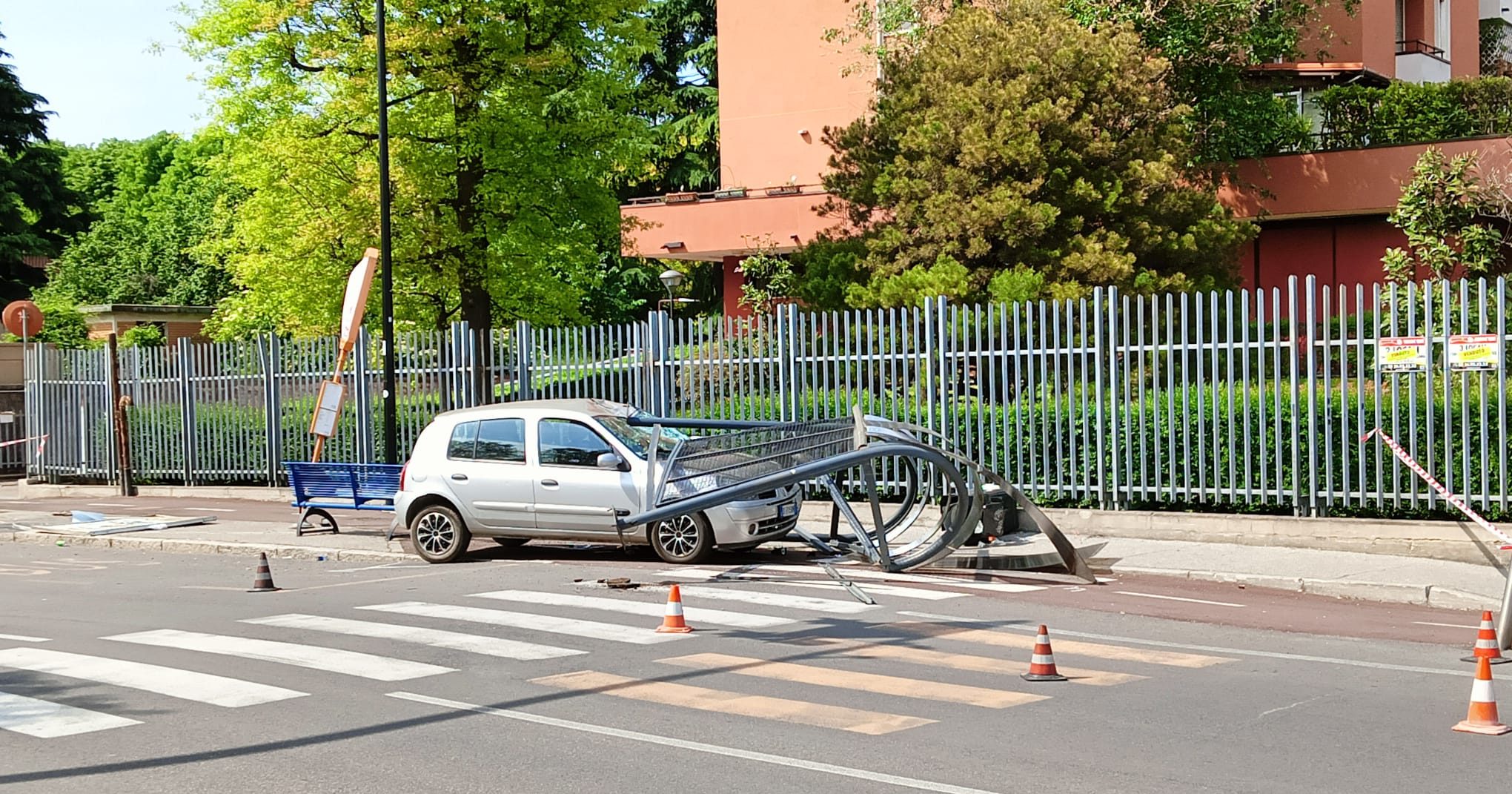 incidente pensilina redecesio